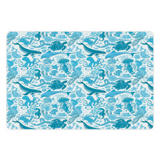 Underwater Aquatic Creature Pet Mat