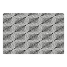 Diagonal Streaks Concept Pet Mat