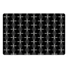 Symmetric Details Modern Pet Mat