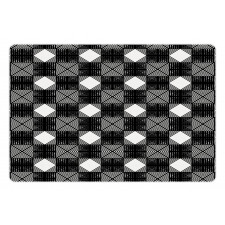 Symmetric Squares Lattice Pet Mat