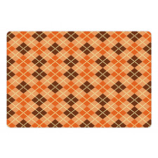 Diamond Check Argyle Pet Mat