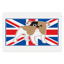 British Flag Illustration Pet Mat