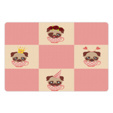 Kawaii Style Characters Pet Mat