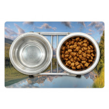 Lake Scene Pet Mat