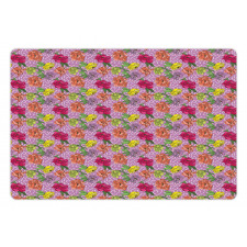 Wildlife Spring Peonies Pet Mat