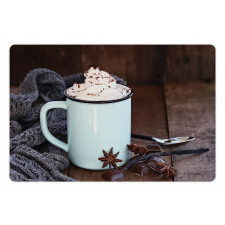 Hot Cocoa with Whipped Cream Pet Mat