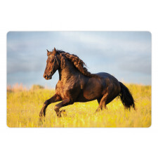 Meadow Mystery Horse Pet Mat