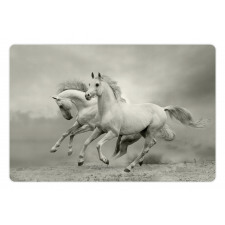 Horse Freedom Theme Pet Mat