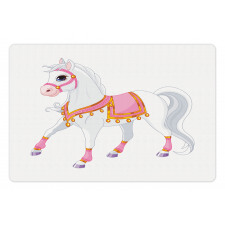 Royal Horse Princess Animal Pet Mat