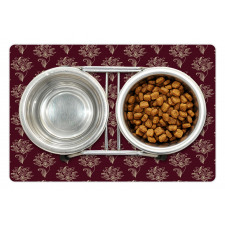 Damask Style Motifs Graphic Pet Mat