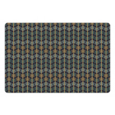 Nature Inspired Shapes Pet Mat