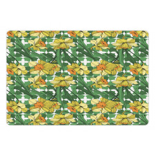 Narcissus Flowers Pet Mat