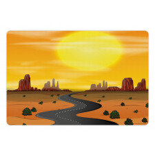 Wild West Scene Butta Pet Mat