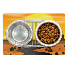 Wild West Scene Butta Pet Mat