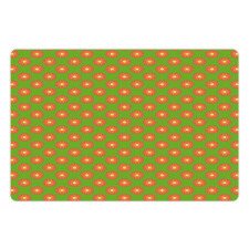 90's Style Flowers Daisy Pet Mat