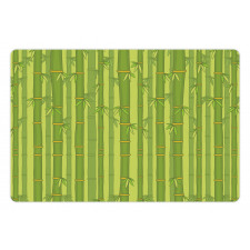 Bamboo Forest Tubes Art Pet Mat