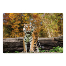 Tiger in Forest Pet Mat