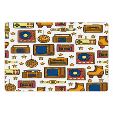 90s Theme Retro Pet Mat