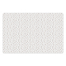 Pastel Abstract Spring Art Pet Mat