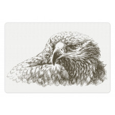 Eagle Wildlife Art Pet Mat