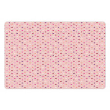 Romantic Polka Dots Pet Mat