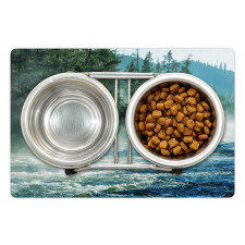 River Trees Nature Pet Mat