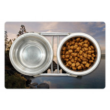 Lake Tahoe at Sunset Pet Mat