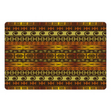 Geometric Indigenous Art Pet Mat