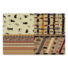 Primitive Native Animals Pet Mat