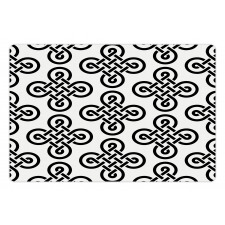 Old-Fashion Knot Motifs Pet Mat