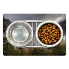 Valley Yosemite in Fall Pet Mat