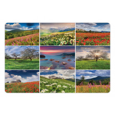 Summer Landscapes Rural Pet Mat