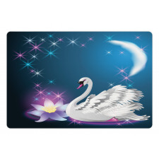 Magic Lily White Swan Pet Mat