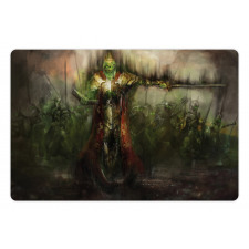 Ghost King in Field Pet Mat