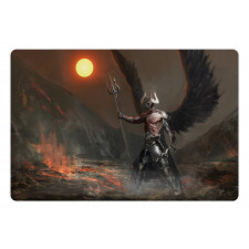 Knight Artwork Pet Mat