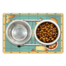 Treasure Compass Pet Mat