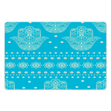 Eastern Cultural Floral Pet Mat