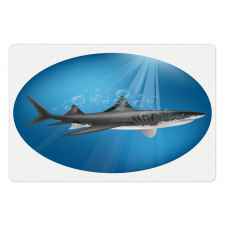 Shark Underwater Hunter Pet Mat