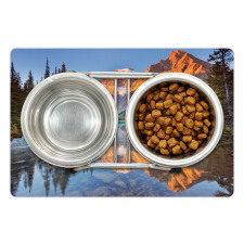 Canadian Mountains Pet Mat