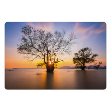 Autumn Trees View Habitat Pet Mat