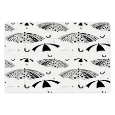 Ornate Umbrellas Pet Mat