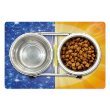 Sun Beams Sky Stars Pet Mat