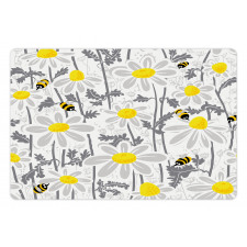 Daisy Leaf Spring Time Pet Mat