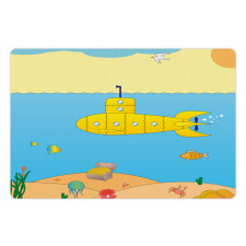 Sea Creatures Pet Mat