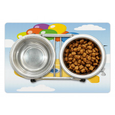 Flying in Sky Pet Mat