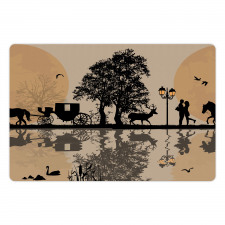 Cinderella Tale Carriage Pet Mat