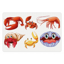 Crab Hermit Crab Lobster Pet Mat