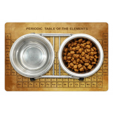 Vintage Chemistry Table Pet Mat