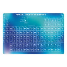 Chemistry Element Table Pet Mat