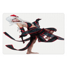 Warrior Style Girl Pet Mat